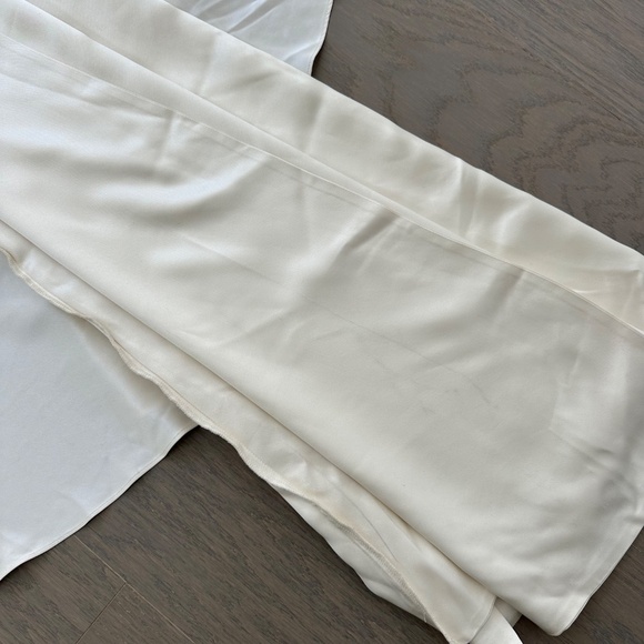 Reformation Margot Wedding Dress Gown Silk Satin Ivory Mermaid Train With Tags 6 - Picture 8 of 14